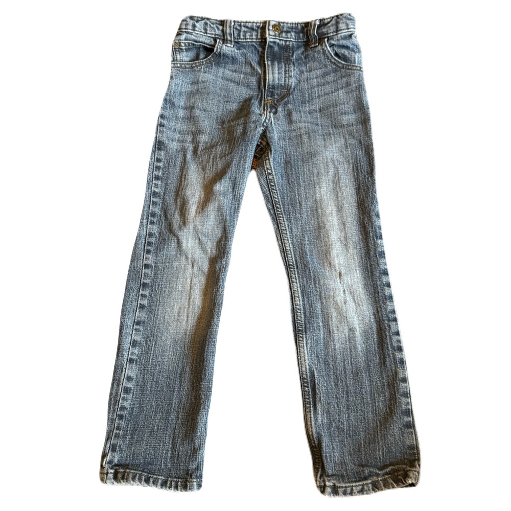 Boys Wrangler Flex Jeans Size 7 Built In Belt